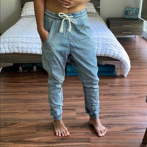 One Teaspoon xs super trackies.